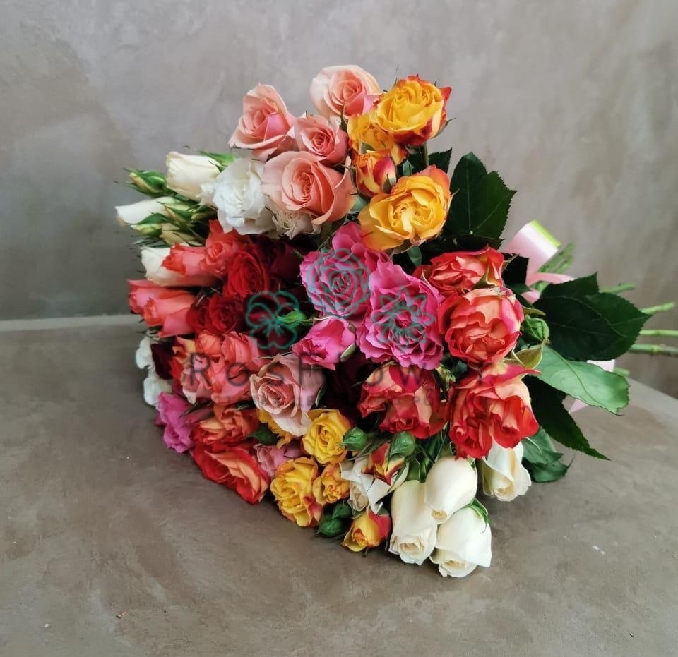 Букет цветов из: Розы в Раздольном Новосибирской области