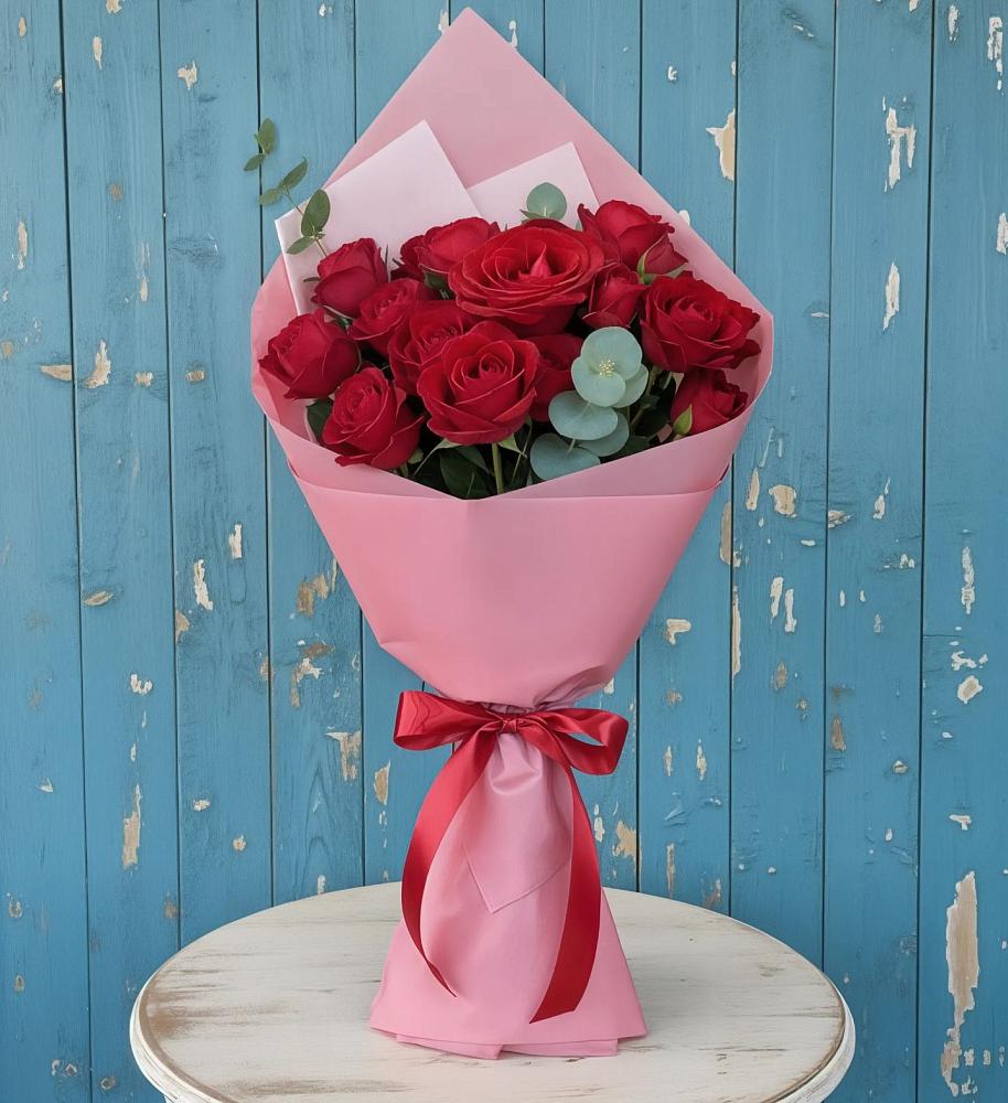 Букет цветов из: Розы в Раздольном Новосибирской области