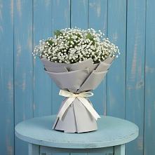 Букет цветов из:  Гипсофила в Раздольном Новосибирской области