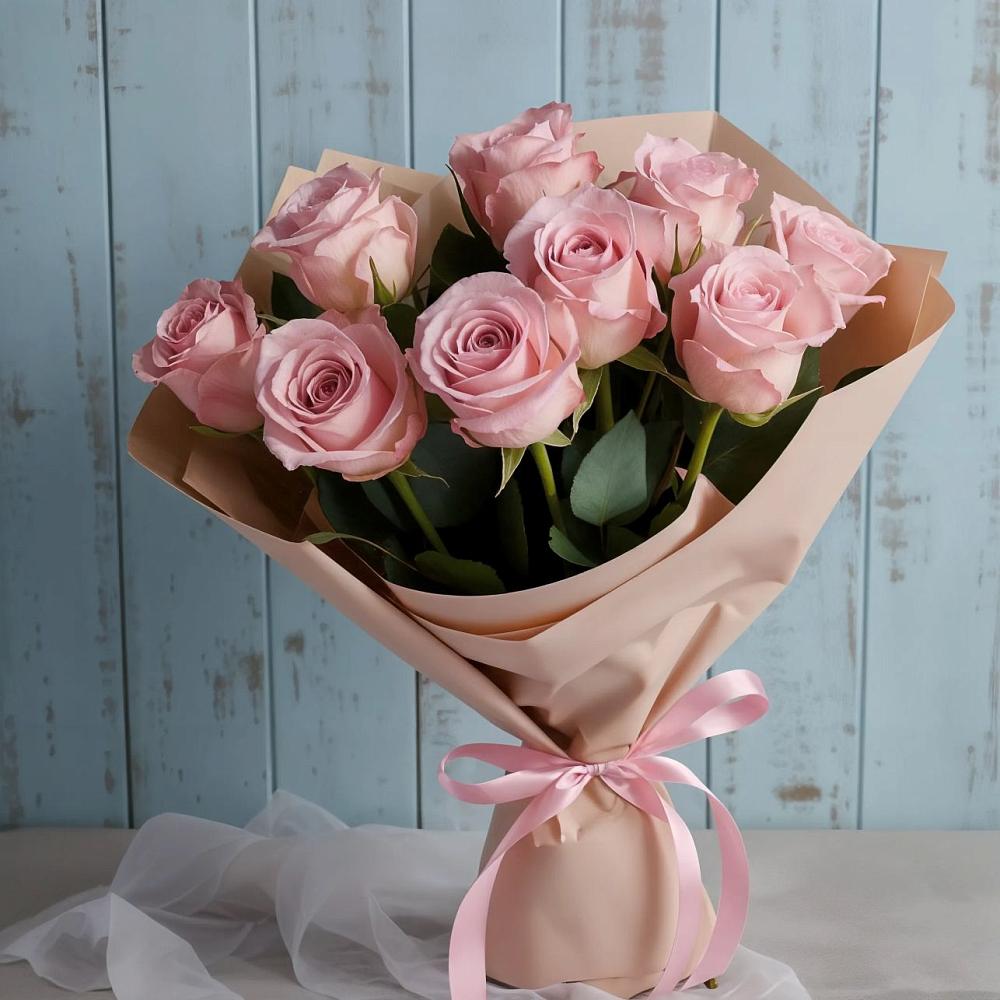 Букет цветов из: Розы в Раздольном Новосибирской области