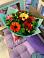 Букет цветов из: Герберы, Хризантемы и Альстромерии в Раздольном Новосибирской области