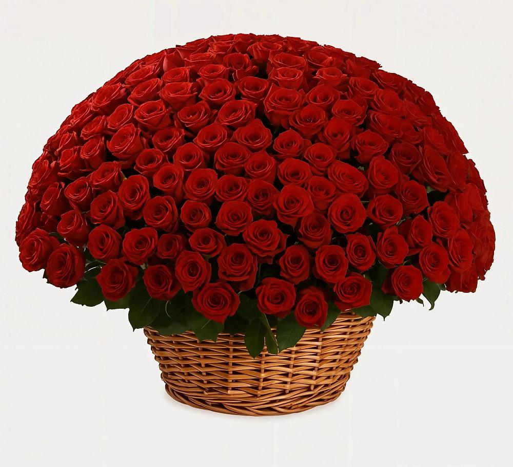 Премиум букет из: Розы в Раздольном Новосибирской области