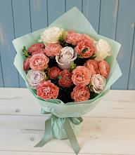 Букет цветов из:  Розы #REPLACE_PRED# Раздольном Новосибирской области