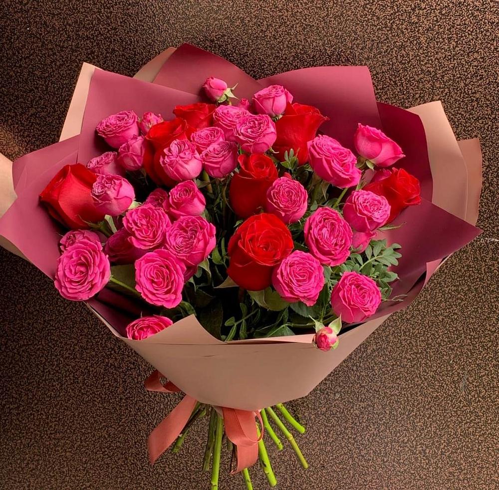 Букет В объятьях нежности в Раздольном Новосибирской области