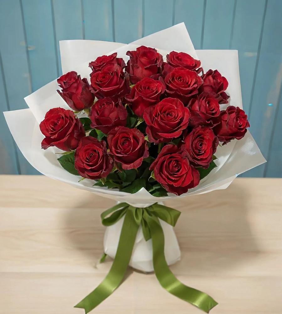 Букет Красные розы в Раздольном Новосибирской области