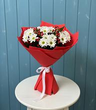 Букет цветов из:  Хризантемы #REPLACE_PRED# Раздольном Новосибирской области