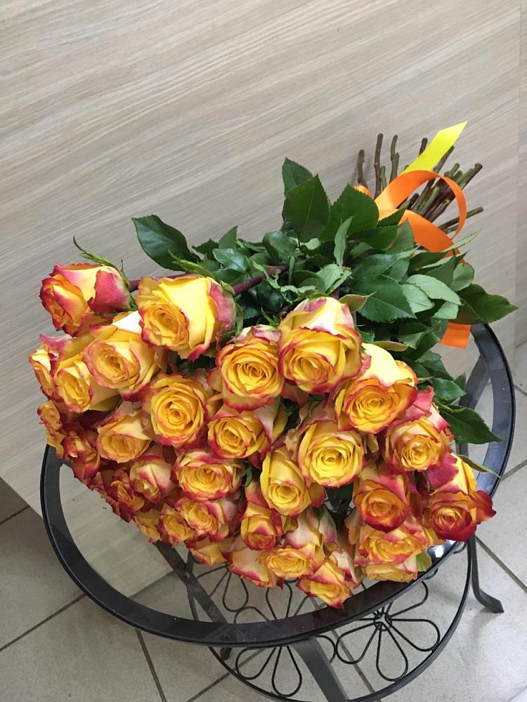 Букет Желтые розы в Раздольном Новосибирской области