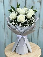 Букет цветов из:  Розы в Раздольном Новосибирской области