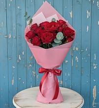 Букет цветов из:  Розы в Раздольном Новосибирской области
