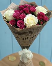 Букет цветов из:  Розы в Раздольном Новосибирской области