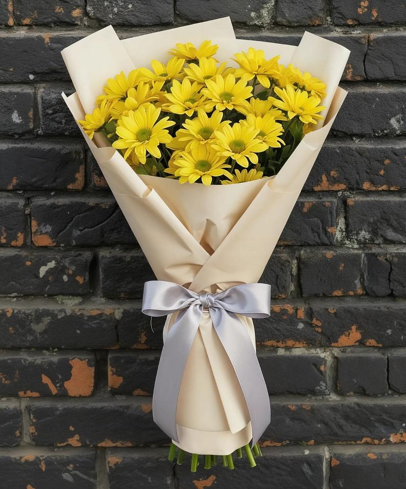 Букет цветов из: Хризантемы в Раздольном Новосибирской области