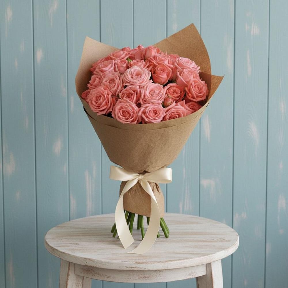 Букет цветов из: Розы в Раздольном Новосибирской области