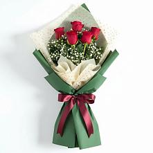 Букет цветов из:  Розы #REPLACE_PRED# Раздольном Новосибирской области