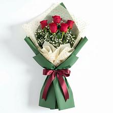 Букет цветов из:  Розы в Раздольном Новосибирской области
