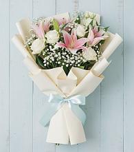Букет цветов из:  Лилии в Раздольном Новосибирской области