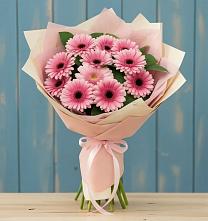 Букет цветов из:  Герберы в Раздольном Новосибирской области