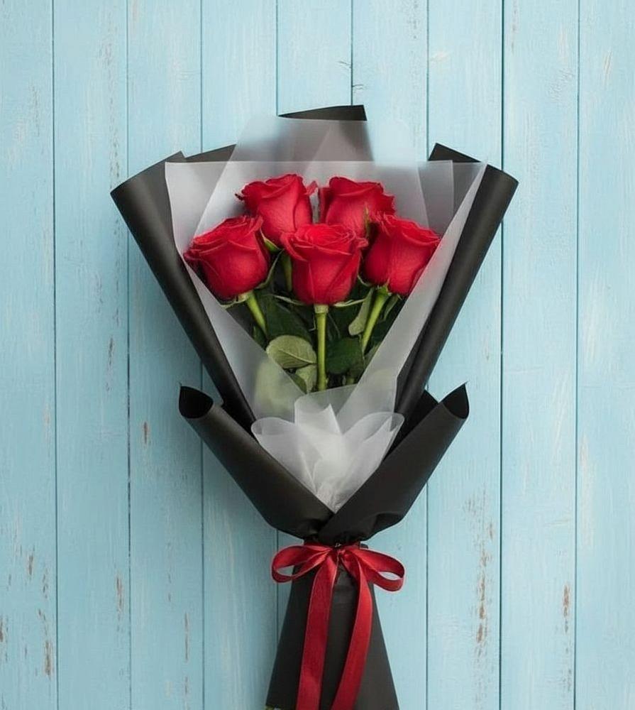 Букет цветов из: Розы в Раздольном Новосибирской области