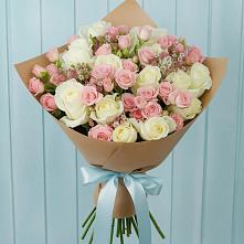Букет цветов из:  Розы в Раздольном Новосибирской области